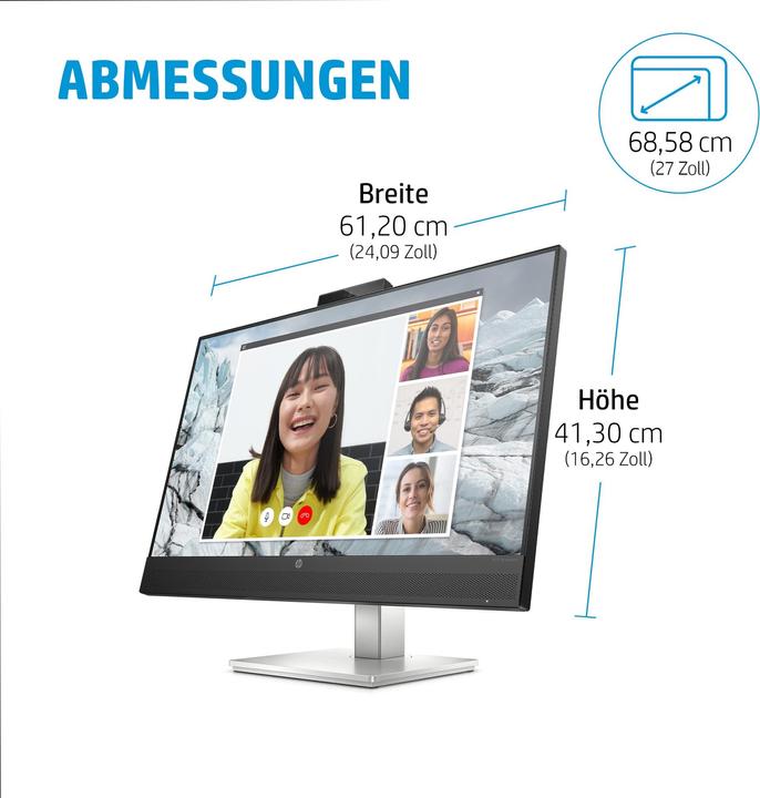 Produktbild HP E27m G4 (2560 x 1440 Pixel, 27")