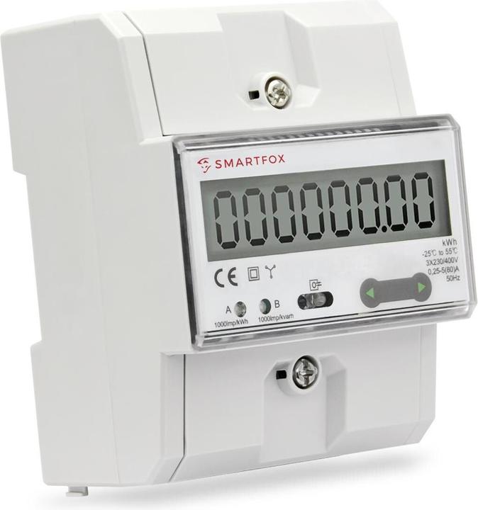 Produktbild Smartfox 3-PH. 80A RS485 S0 1000IMP/KWH ( ENERGYMETER)