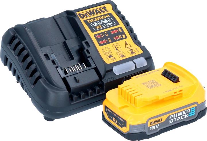 Immagine prodotto DeWalt DWH 161 E1 Estrattore universale a batteria 18 V 0,21 l brushless + 1x batteria Powerstack 1,7 Ah +