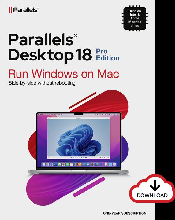 Produktbild Parallels Desktop Pro (1 User, 12 Monate)