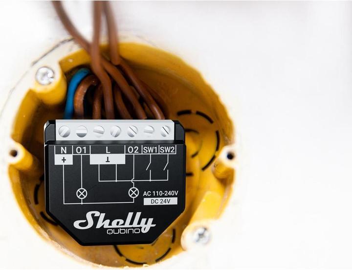 Image du produit Shelly Qubino Wave 2PM (Actionneur de commutation)