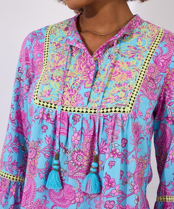 Produktbild Joe Browns Embroidered Floral Tassel Top (42)