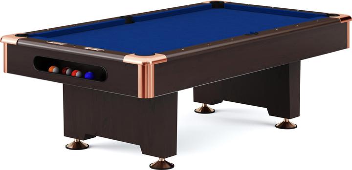 Produktbild Automaten Hoffmann Billardtisch Club Pro III Dekor Nussbaum (254 x 127 cm)