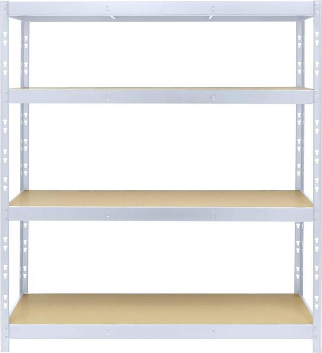 Image du produit Toolcraft TO-8701227 Étagère 350kg (L x H x P) 1600 x 1800 x 600mm Métal (galvanisé), MDF Pl