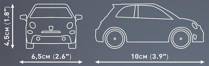 Actual product image Cobi Youngtimer - Fiat Abarth 595