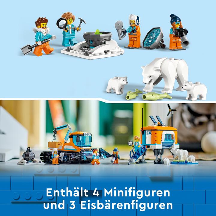 Immagine prodotto LEGO Spazzaneve artico della città con laboratorio mobile (60378, LEGO City)