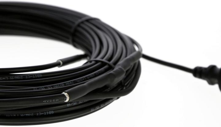 Actual product image Kerbl Antifreeze heating cable for gutters and pipes with thermostat