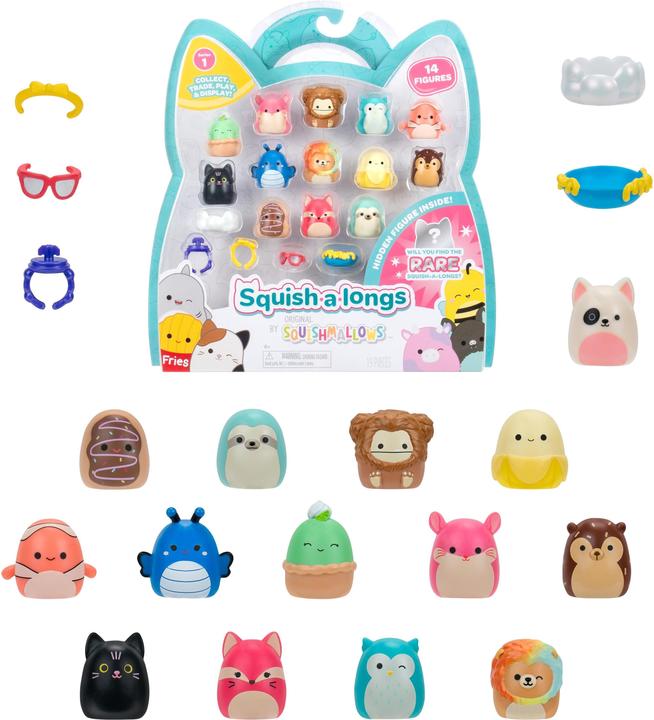 Produktbild Jazwares Squish-a-longs 14-pak