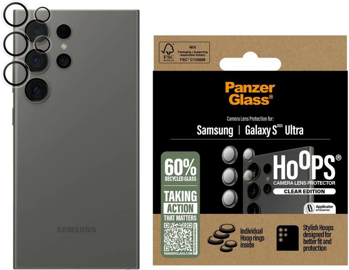 Image du produit PanzerGlass Hoops (1 pièce(s), Samsung Galaxy S25 Ultra)