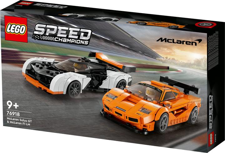 Image du produit LEGO McLaren Solus GT & McLaren F1 LM (76918, LEGO Speed Champions)