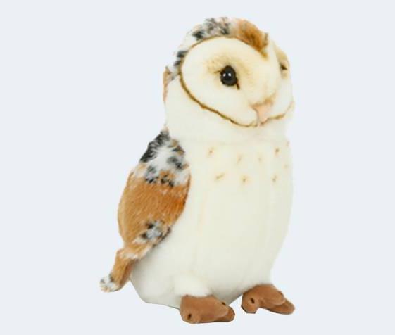 Actual product image Semo Plush barn owl 20cm