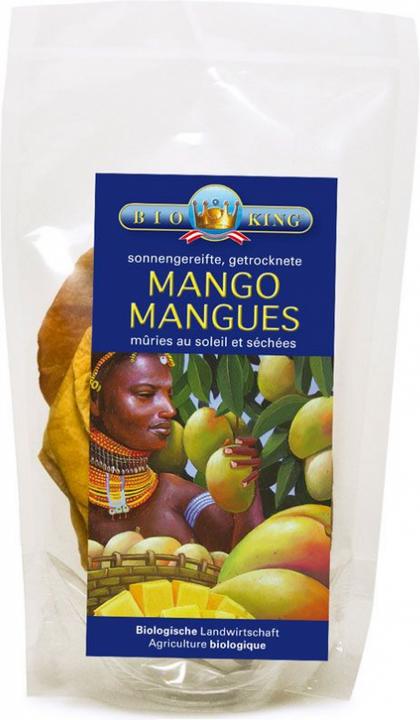 Image du produit Bio King MANGO séchée mûrie au soleil Ebivital (100 g)