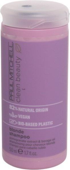 Produktbild Paul Mitchell Clean Beauty Blonde Shampoo 50 ml (50 ml, Silbershampoo)
