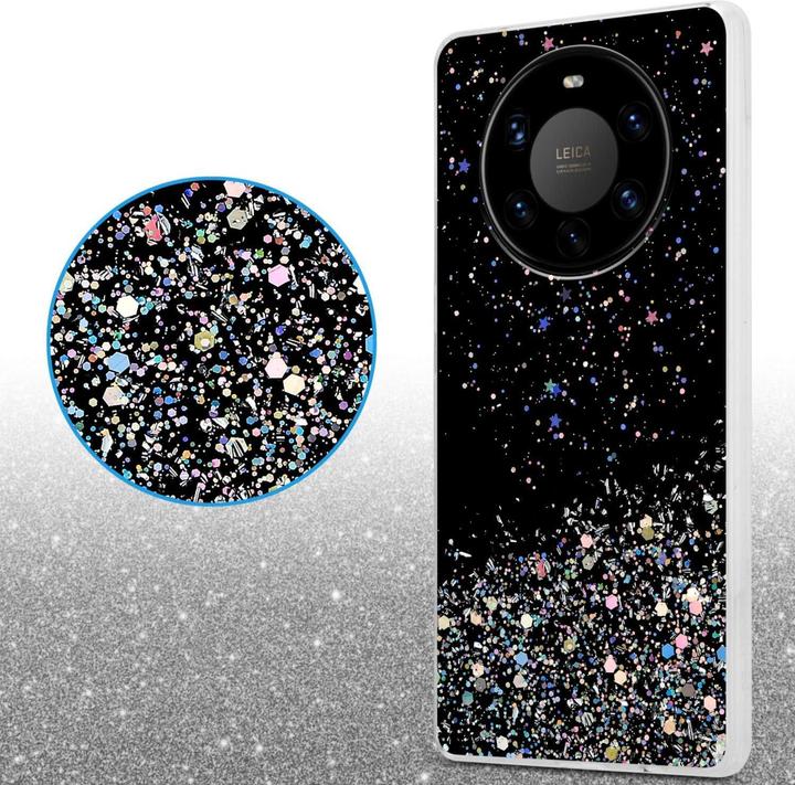 Actual product image Cadorabo Bumper Case for Huawei MATE 40 PRO TPU funkelnder Glitter (Mate 40 Pro)