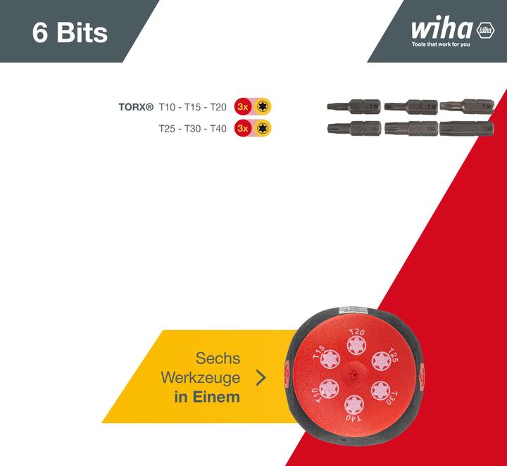 Actual product image Wiha Screwdriver (Torx (TX))