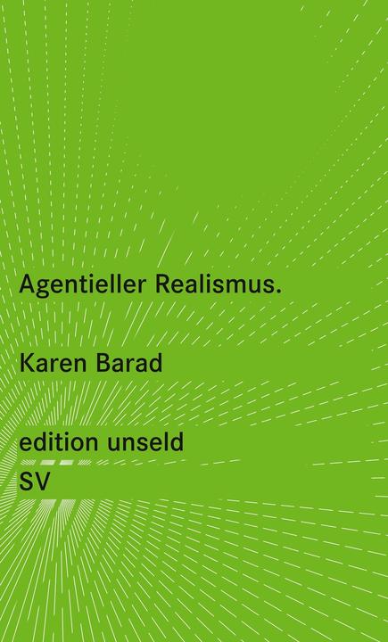 Immagine prodotto Agentieller Realismus (Tedesco, Karen Barad, 2012)