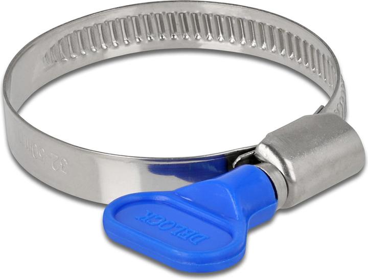 Delock Schlauchschelle mit Flügelmutter 32