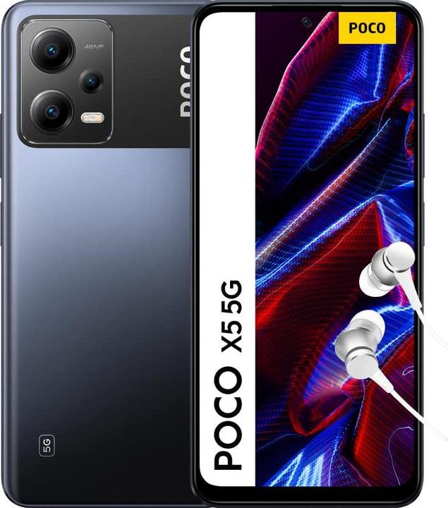 Produktbild Xiaomi Poco X5 5G (256 GB, Black, 6.67", Hybrid Dual SIM, 48 Mpx, 5G)