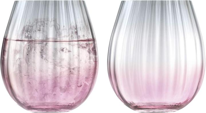 Produktbild LSA 2er Set Dusk Becher 425ml Rosa Grau (0.43 l, 2 x)