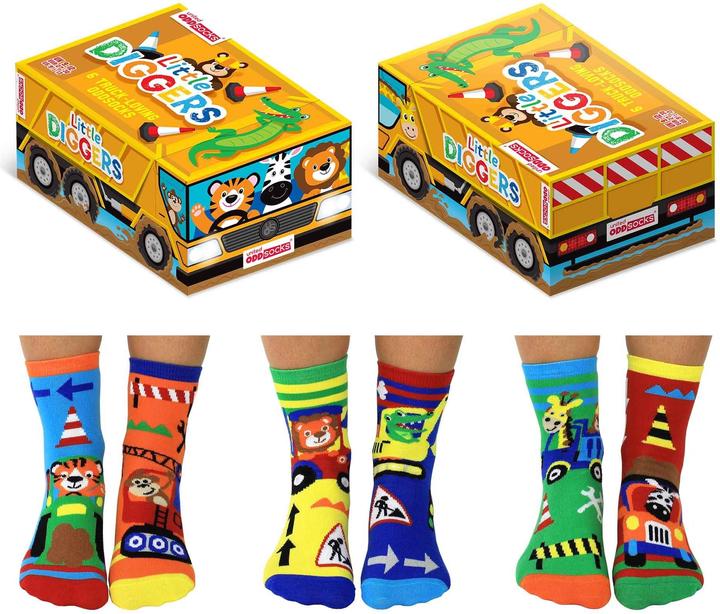 Actual product image United Oddsocks Little Diggers (Single pack, 27 - 30)
