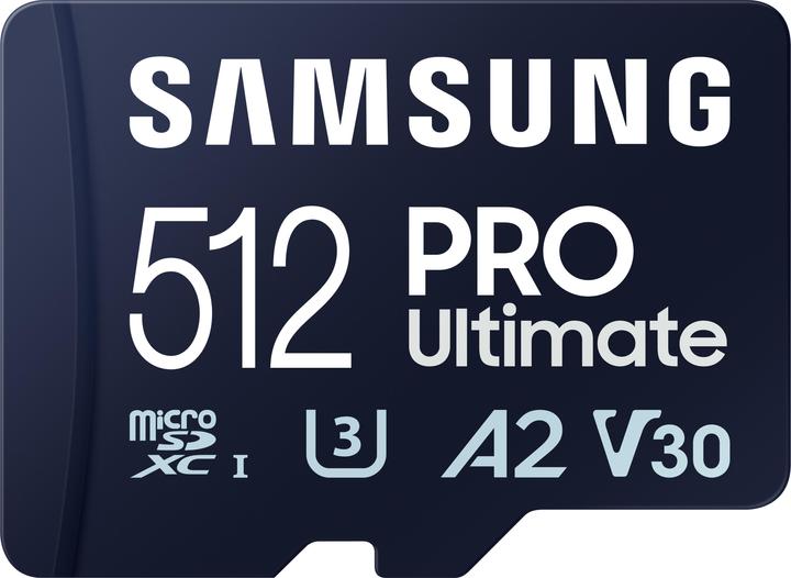 Produktbild Samsung PRO Ultimate (512 GB, microSDXC, U3, UHS-I)