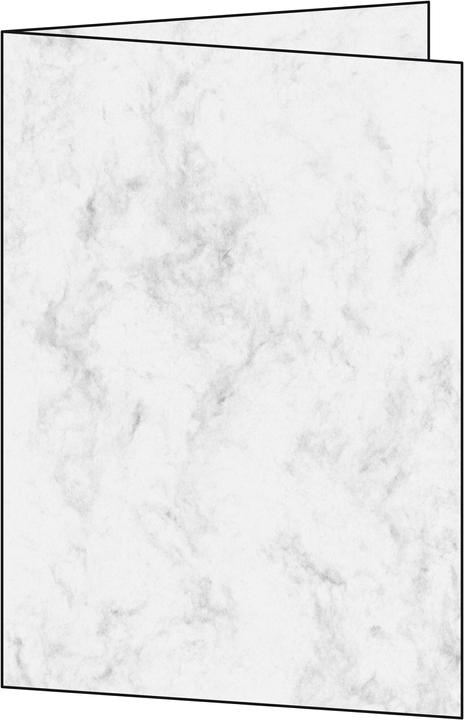 Sigel Carte pieghevoli in marmo (185 g/m², 25 x, A5)