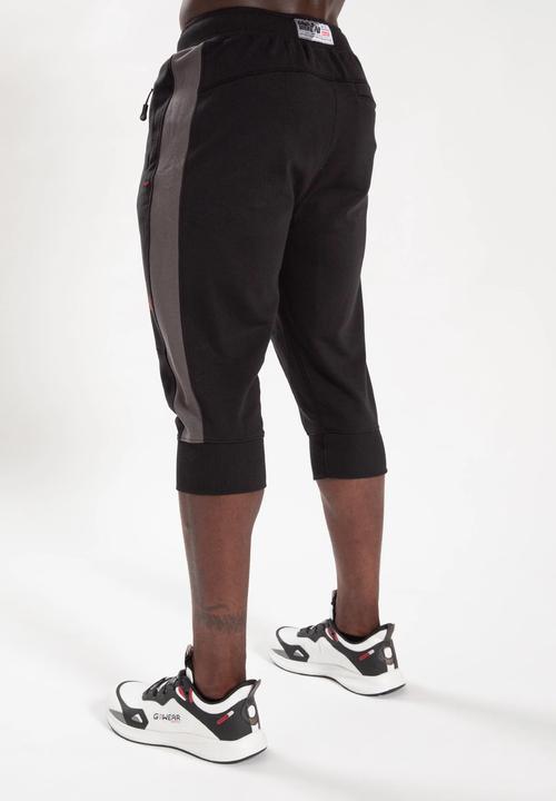 Actual product image Gorilla Wear Thompson 3/4 Jogginghose - Schwarz (XL)