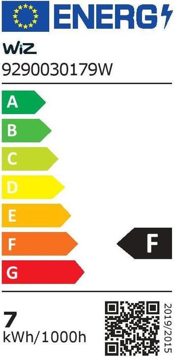 Energie-Label WiZ Vintage Filament (E27, 6.70 W, 640 lm, 1 x, E)