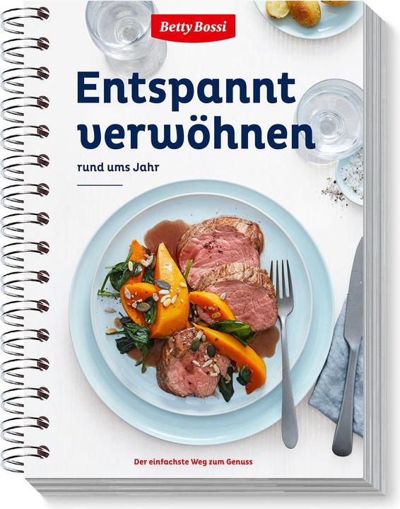 Actual product image Betty Bossi Kochbuch Entspannt verwöhnen (German, Betty Bossi, 2020)