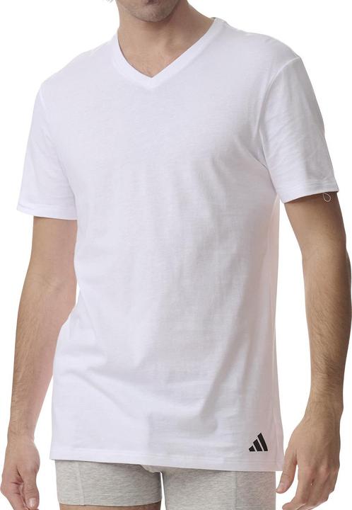 Produktbild adidas 6er Pack Active Core Cotton Unterhemd / Shirt Kurzarm (S)