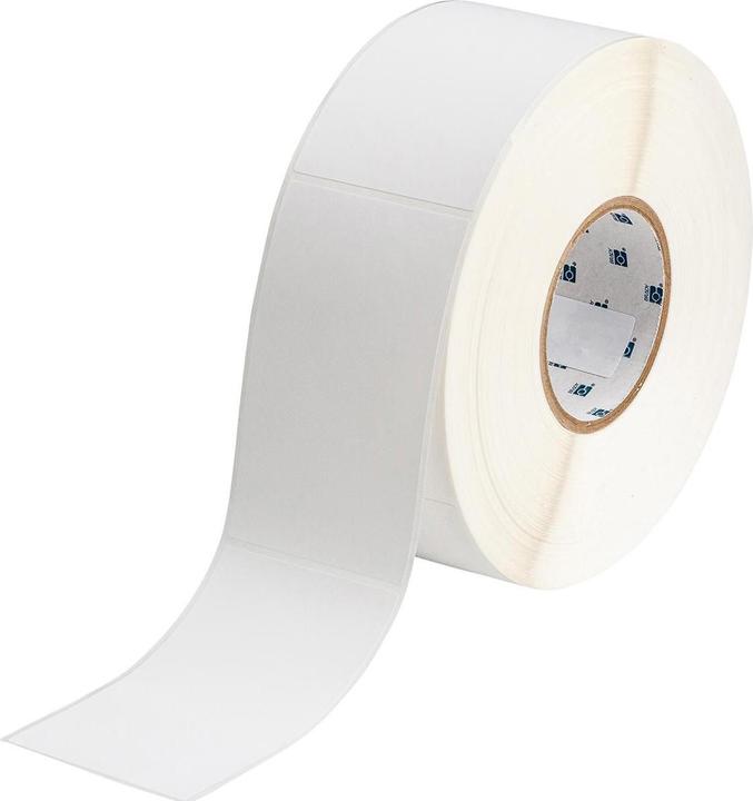 Produktbild Brady J50-260-2585, Polypropylen, Weiss, 85 x 55 mm, permanent (340 Etik.)