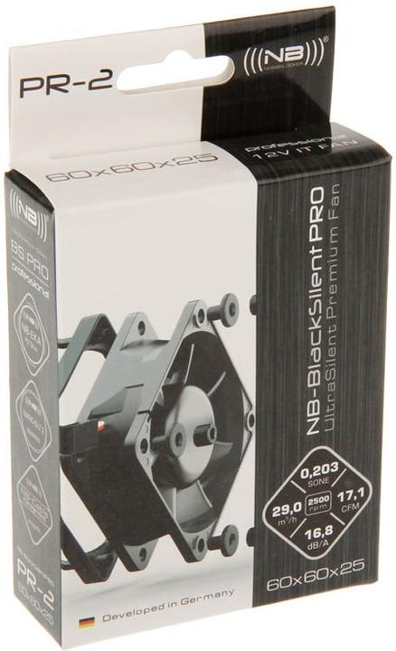 Actual product image Noiseblocker NB-BlackSilentPro PR-2 (60 mm, 1 x)