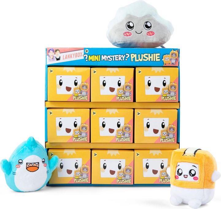 Actual product image Lankybox MYSTERY MINI PLUSHIES ASS CDU (20231) (14 cm)