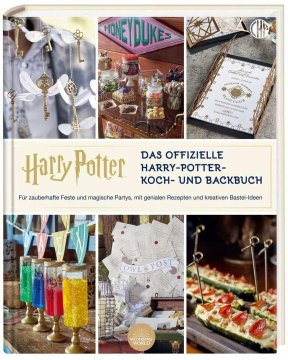 Actual product image Das offizielle Harry-Potter-Koch- und Backbuch für zauberhafte Feste und magische Partys (German, Jennifer Carroll, 2021)