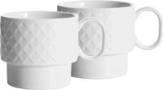 Immagine prodotto Sagaform Tazza da tè bianca set di 2, 50cl, 14x10x9 cm (500 ml)