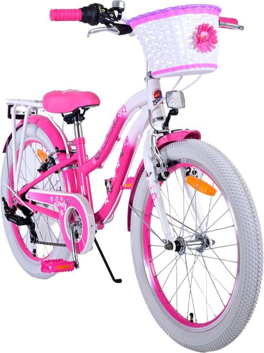 Image du produit Volare Lovely Kinderfiets - Meisjes - 20 inch - Roze - 7 versnellingen (20")