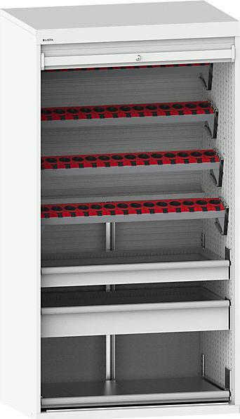 Actual product image Lista CNC cabinet with roller shutter (103.80 cm, 195 cm)