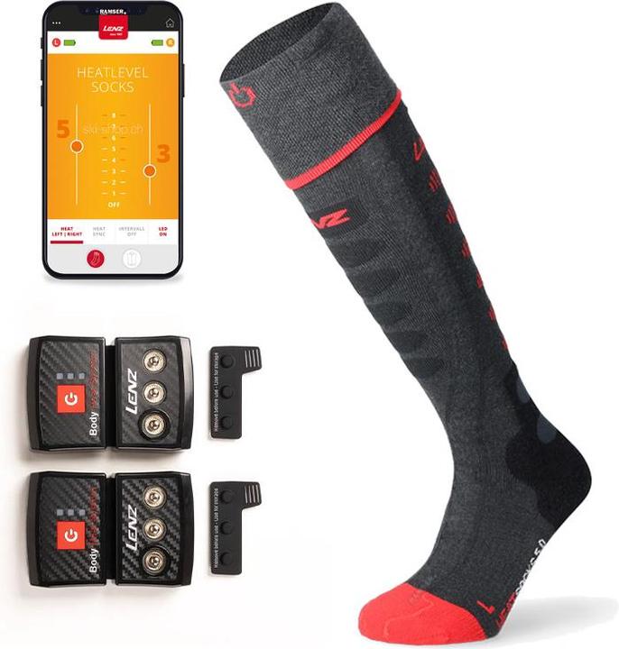 Image du produit Lenz Heat Sock 5.1 Toe Cap Set 2000 (45 - 47)