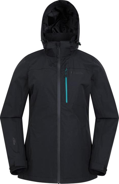 Actual product image Mountain Warehouse Womens/Ladies Rainforest II Extreme Waterproof Jacket (48 D)