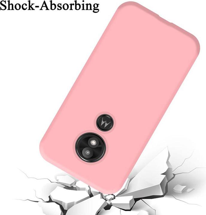 Image du produit Cadorabo TPU Liquid Silicone Case Cover (Motorola Moto E5 Play Go)