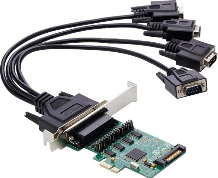 Produktbild Delock PCI-Express-Karte 89938 4x RS-232 mit Spannungsversorgung