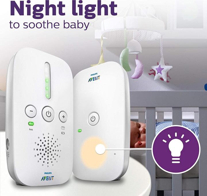 Actual product image Philips Avent Smart Eco Dect SCD501 (Baby Monitor Audio, 300 m)