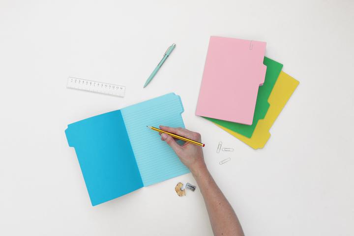 Produktbild Suck UK Tab Notebooks A5 Colourful (A5, Liniert, Weicher Einband)