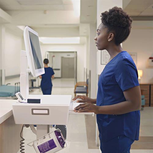 Produktbild Ergotron CareFit Slim 2.0 - Wagen für All-In-One / Monitor (leichtes Design)