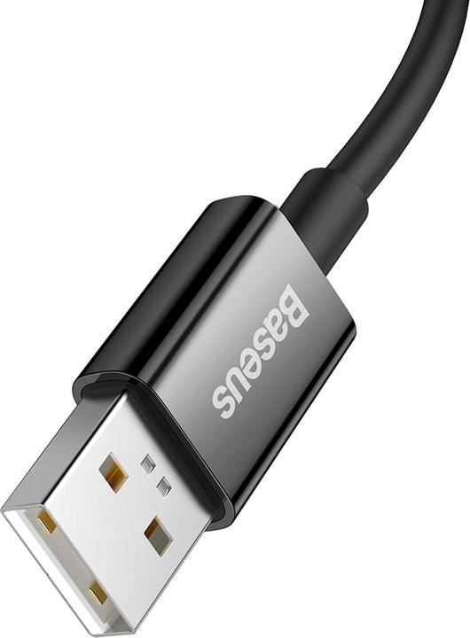 Image du produit Baseus Superior Series (SUPERVOOC) Fast Charging Data Cable USB to Type-C 65W 2m Black (2 m)