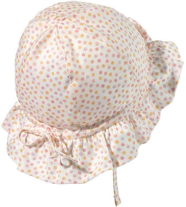 Actual product image Sterntaler Sun hat with bow dots ecru size 49 (49)