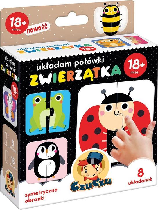Czuczu Ordne die Hälften Tiere an (8 Teile)