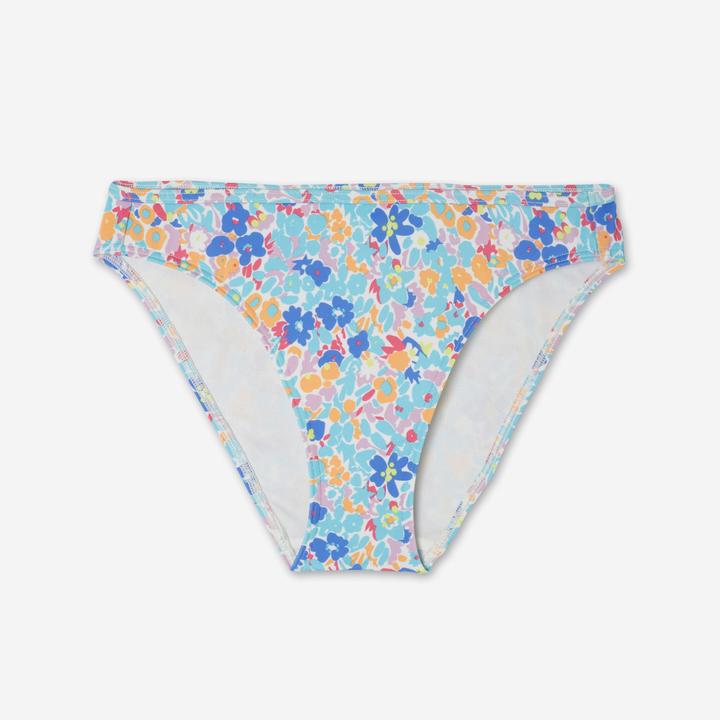 Olaian Bikini-Hose Surfen Damen Nina geblümt mehrfarbig (40, 42)