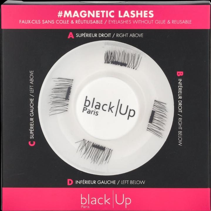 Black Up Magnetic Eyelashes (Künstliche Wimpern)
