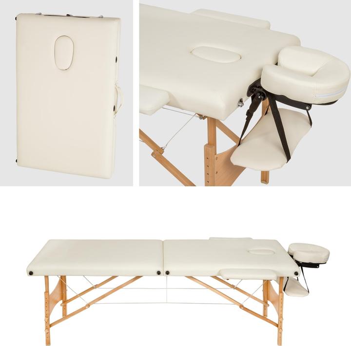 Immagine prodotto tectake Set lettino da massaggio Freddi con rulli